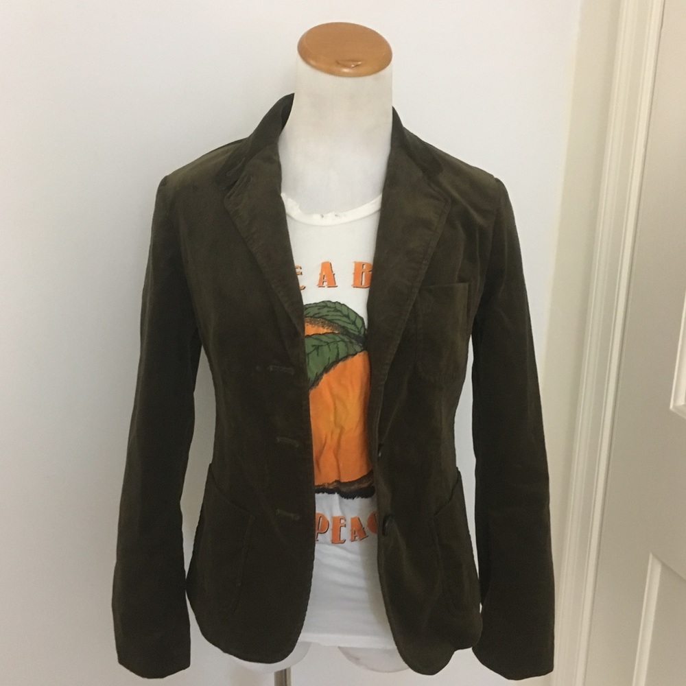 Talbots Corduroy Blazer